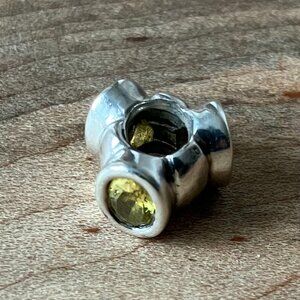 Authentic Pandora Bonsai or Oval Lights w/ CZ Yellow S925 ALE Retired 790289YCZ